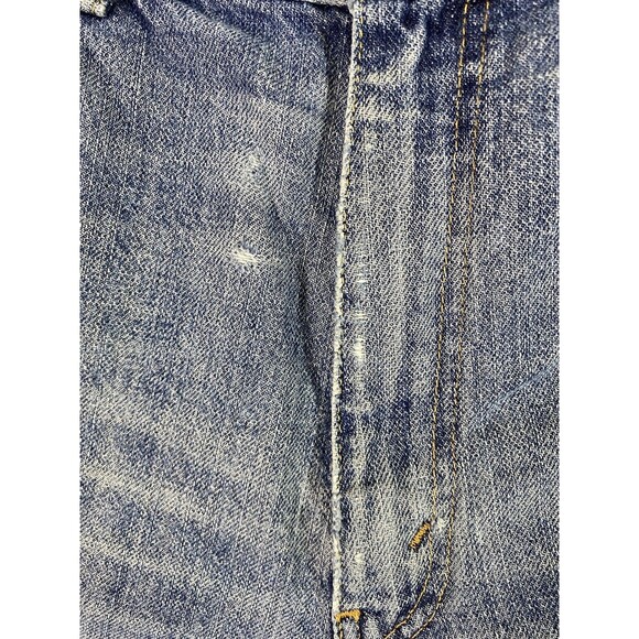 Levi 550 Jean Shorts Mens 34x9 Blue Relaxed Straight  Denim Jorts Tag 36 * - Picture 3 of 14